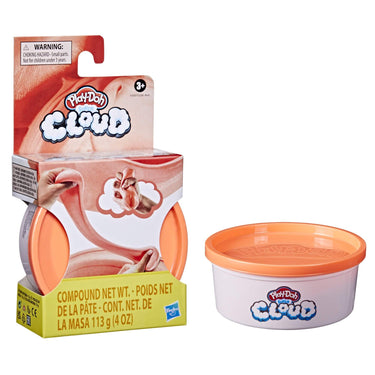 Play-Doh Super Cloud Slime Single Can Neon Red